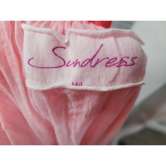 NWT Sundress Stevie Palma One Shoulder Color Block Maxi Size M/L Pink Purple - Picture 9 of 10